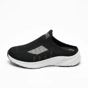 Skechers Premium Lightweight Half Slip-On Sneakers Black