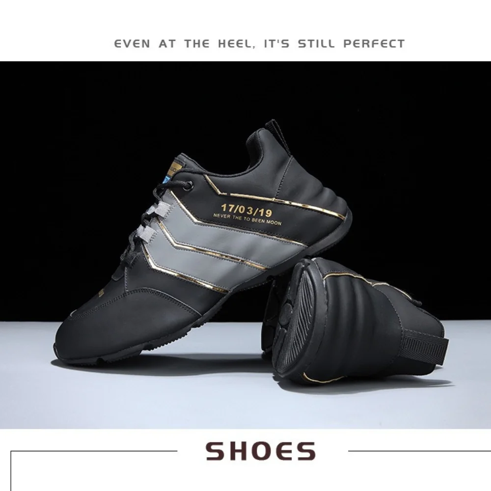 Men’s Black Stylish Casual Sneakers