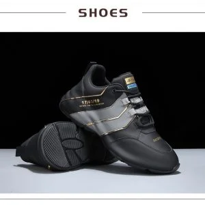 Men’s Black Stylish Casual Sneakers
