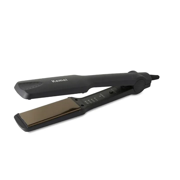 KemeiKM-329 Hair Straightener Black