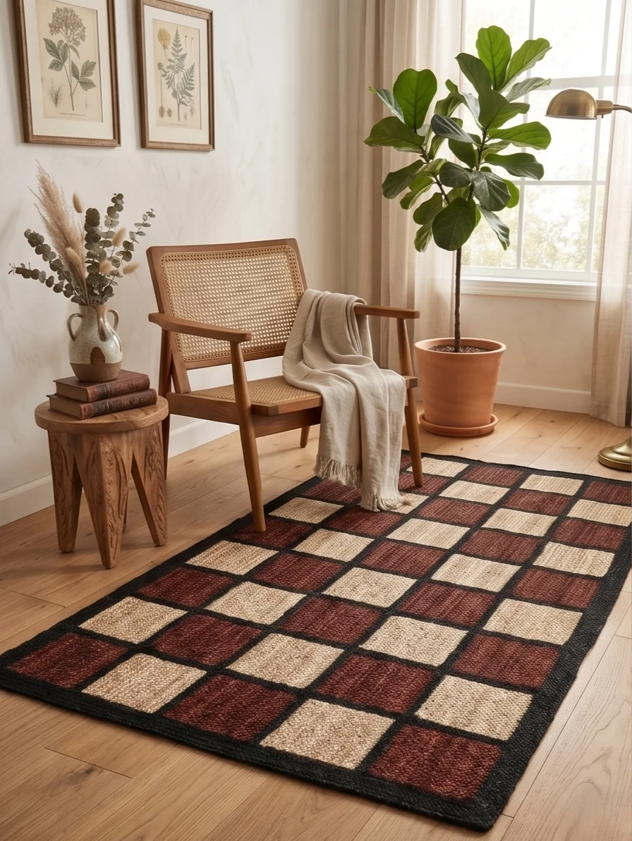 Artisan Made Jute Carpet